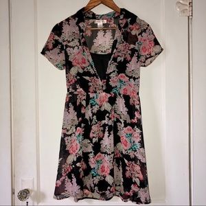 Band of Gypsies Floral Dress